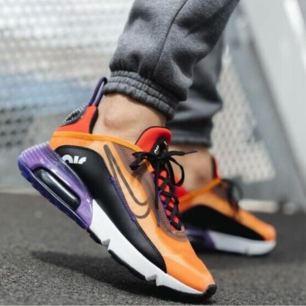 Nike  Air Max  2090 orange purple and Black Sneakers